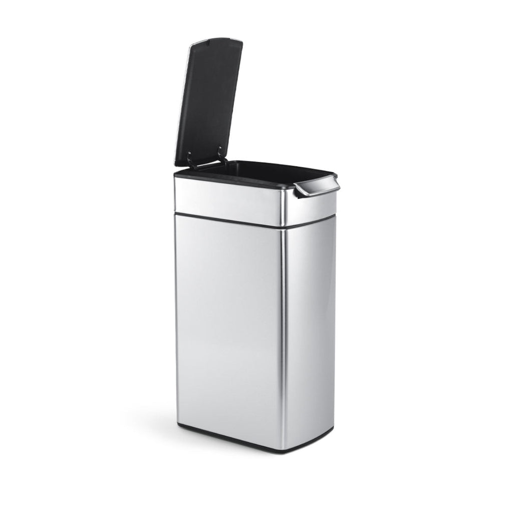 40L Slim Rectangular Touch-Bar Can