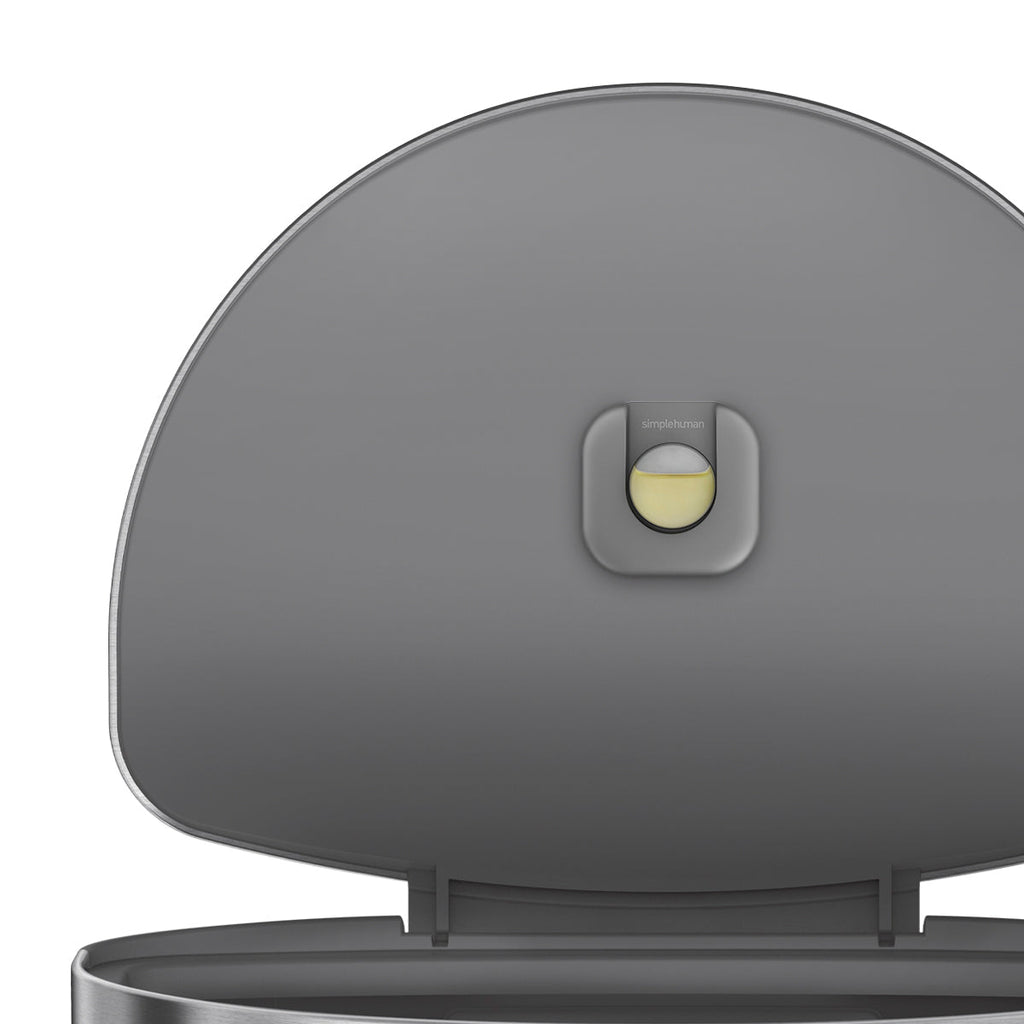 60L Semi-Round Step Can with Liner Rim