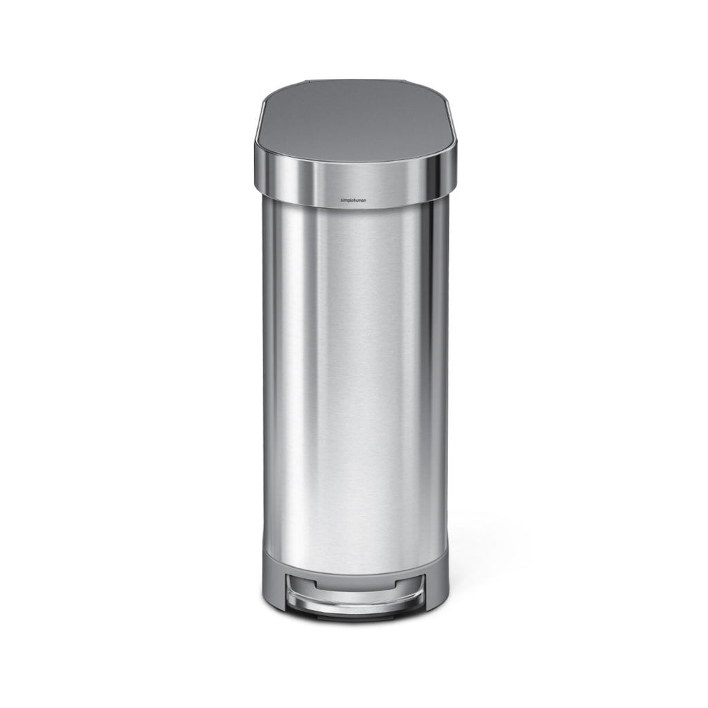 45L Slim Step Can with Liner Rim