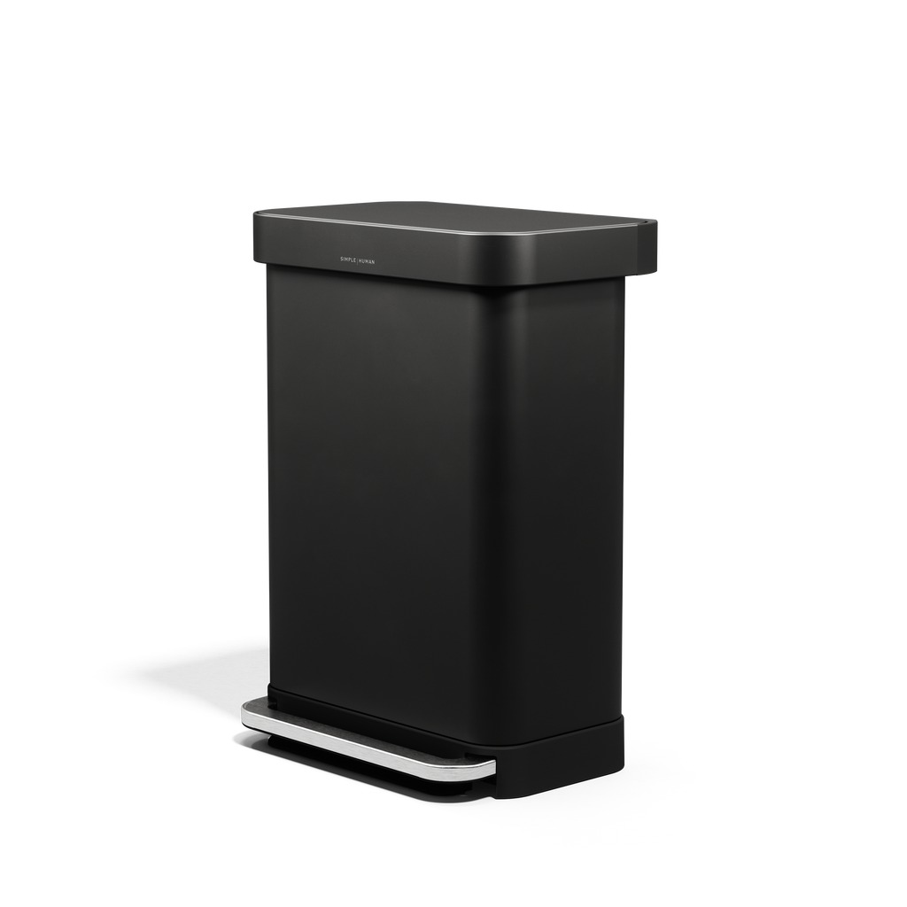 55L Rectangular Step Can with Liner Pocket