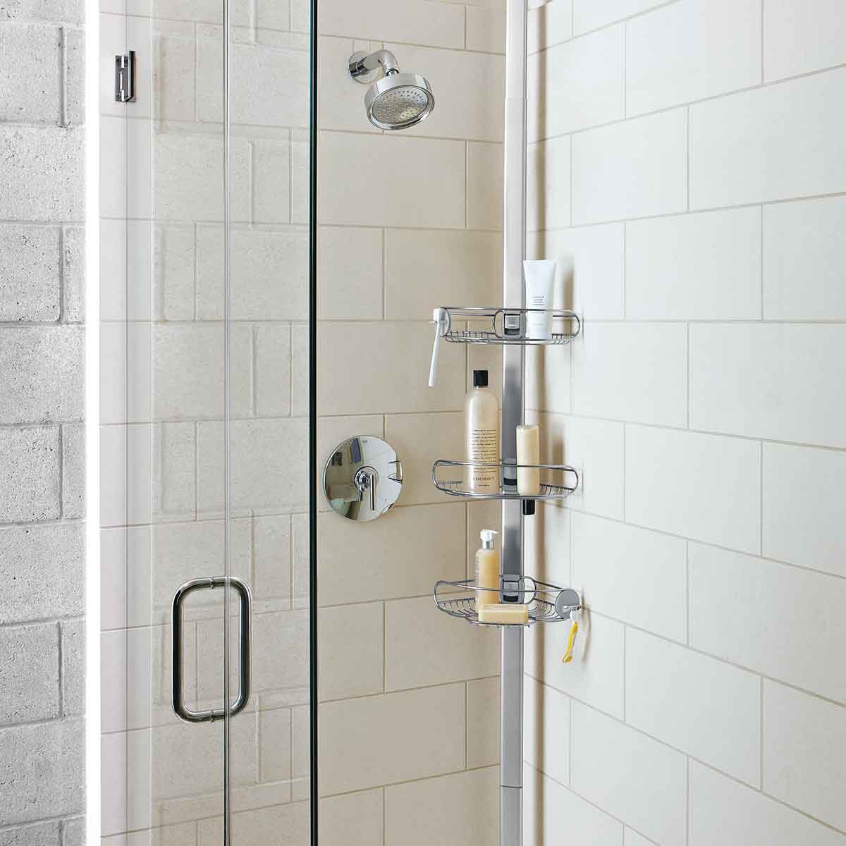 Tension Shower Caddy. 9 Ft. [Club Sku]