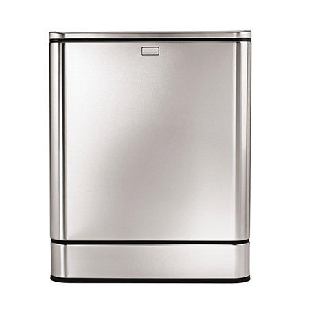 gen1 48L rectangular steel sensor recycler can