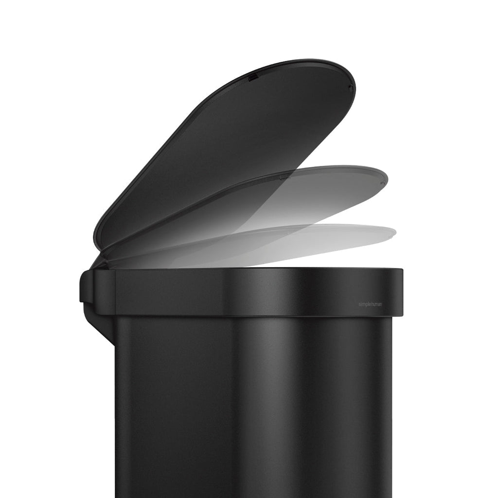 45L Slim Step Can with Liner Rim