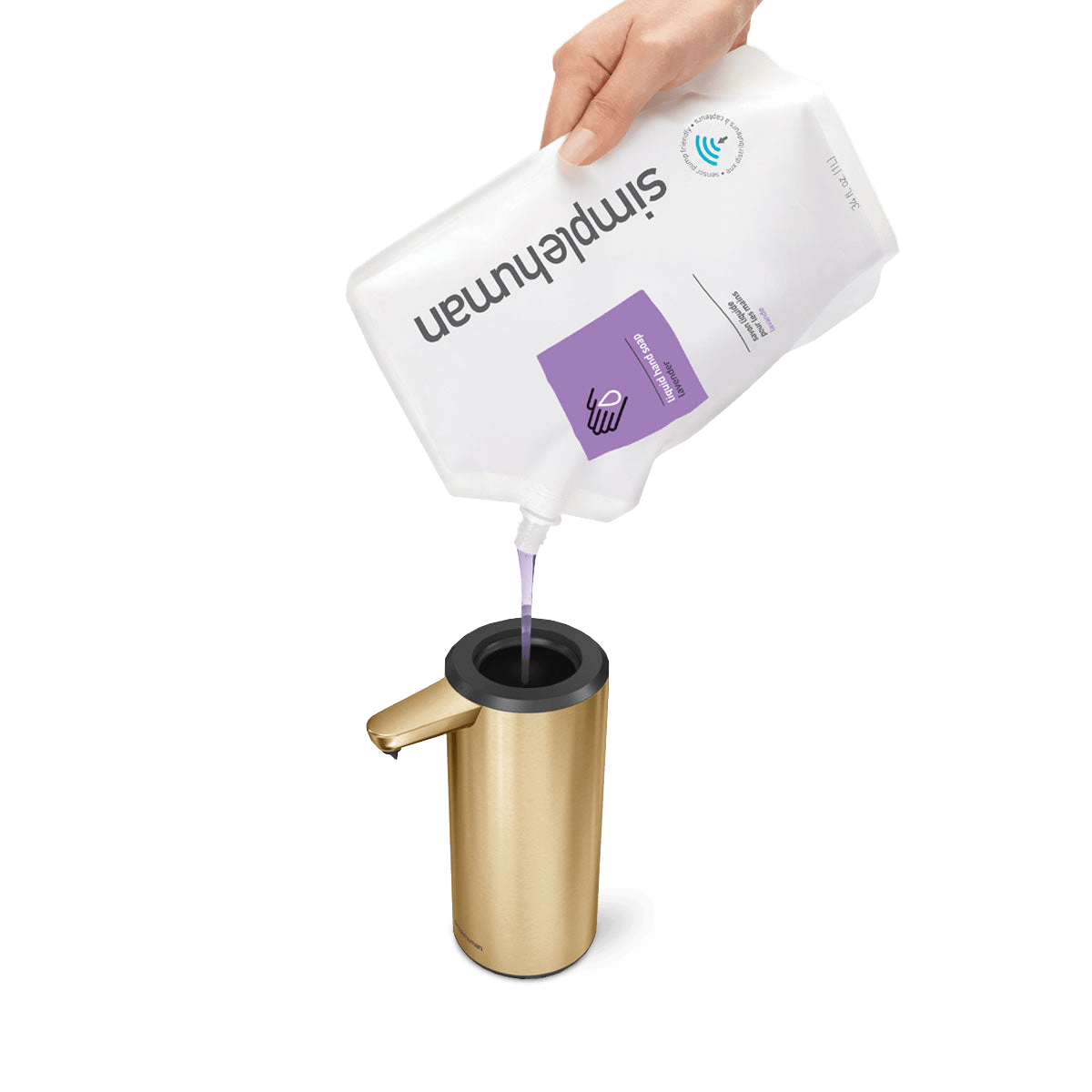 9 oz. Rechargeable Liquid Sensor Pump - with Personalization