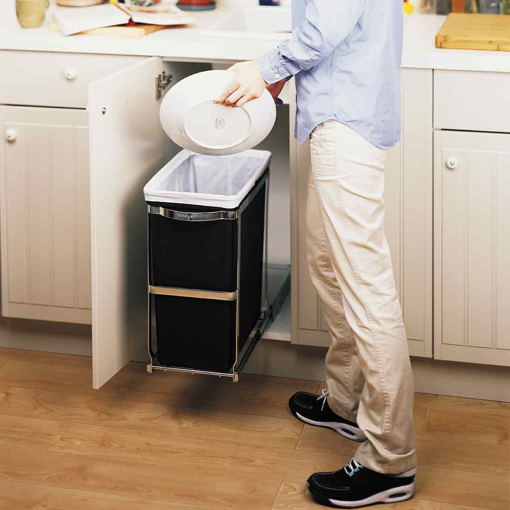 30L Under Counter Pull-Out Can